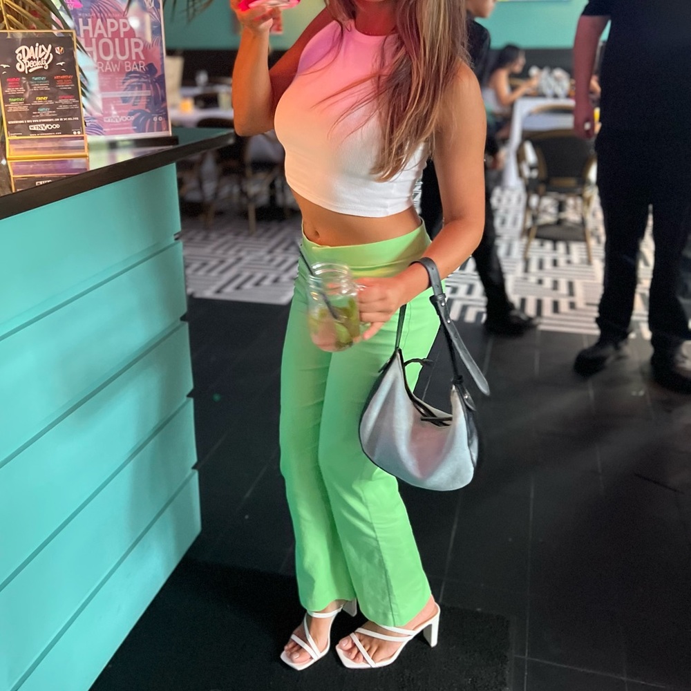 Zara mini flare pant.